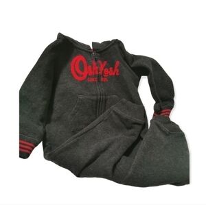Oshkosh KIDS Fleece full suit hoodie